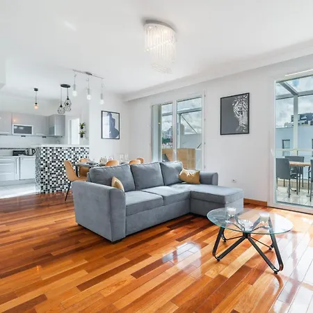 Le Duplex Paris Seine Free Parking Terrasse * 伊西莱穆利诺